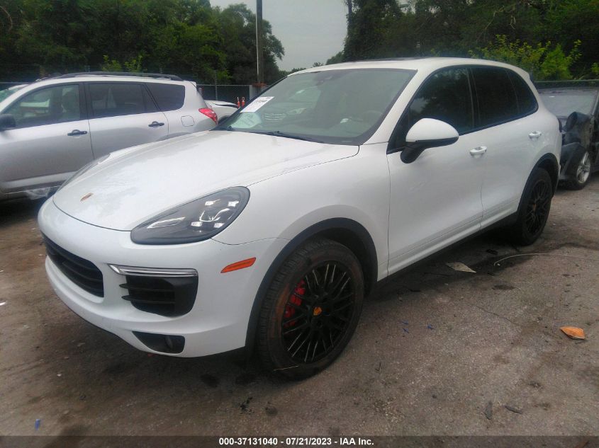 WP1AB2A25HLA53067 2017 Porsche Cayenne S