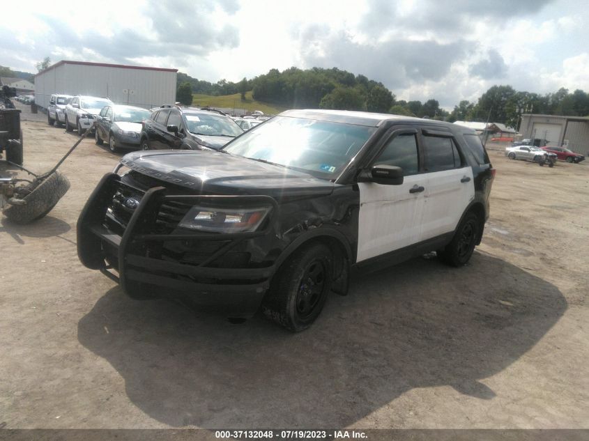 1FM5K8AT6HGC24816 2017 Ford Utility Police Interceptor