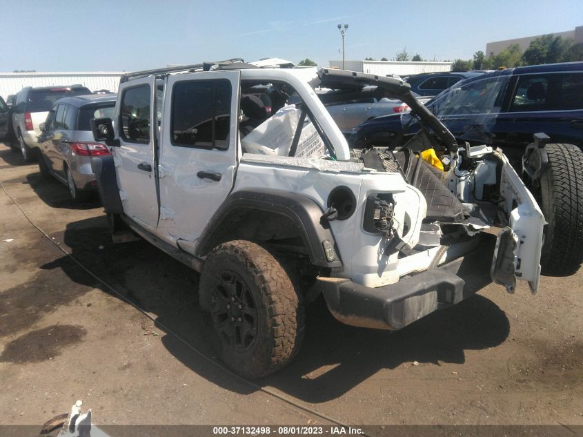 2021 Jeep Wrangler Unlimited Sport Rhd 4X4 VIN: 1C4HJXKNXMW703657 Lot: 37132498