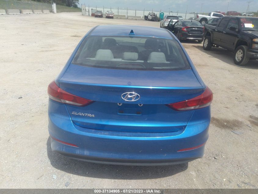 5NPD84LF5JH233197 2018 Hyundai Elantra Sel