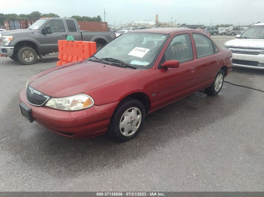 1999 Mercury Mystique Gs VIN: 1MEFM6534XK635384 Lot: 37135856