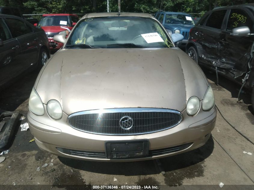 2005 Buick Lacrosse Cxl VIN: 2G4WD532551220055 Lot: 37136346