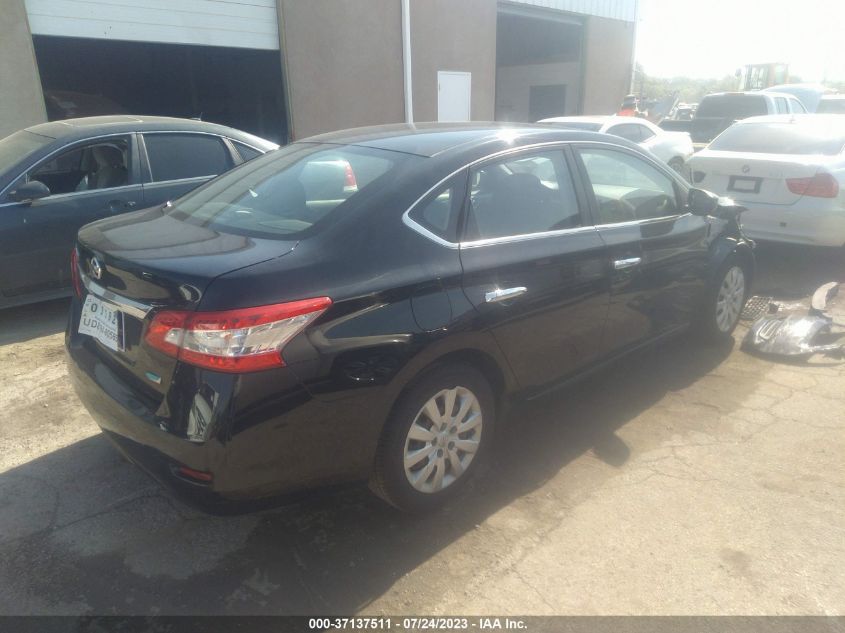 2013 Nissan Sentra S VIN: 3N1AB7AP6DL758326 Lot: 37137511