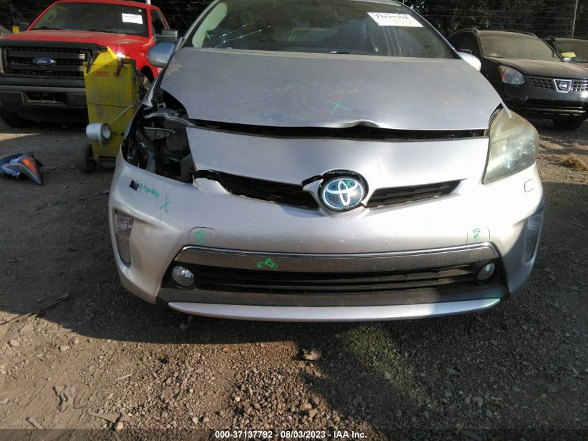 2013 Toyota Prius Plug-In Advanced VIN: JTDKN3DP2D3032326 Lot: 37137792