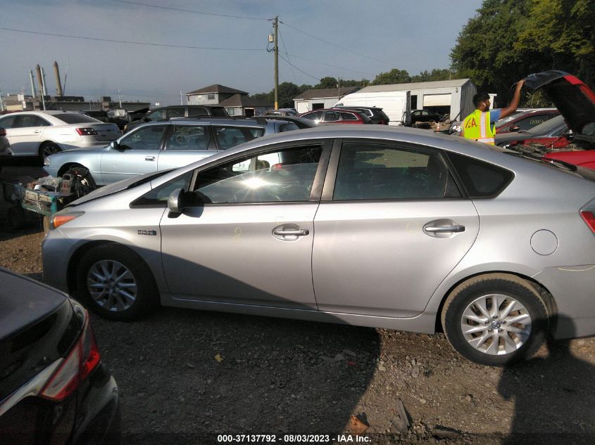 2013 Toyota Prius Plug-In Advanced VIN: JTDKN3DP2D3032326 Lot: 37137792