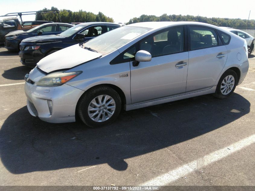 2013 Toyota Prius Plug-In Advanced VIN: JTDKN3DP2D3032326 Lot: 37137792