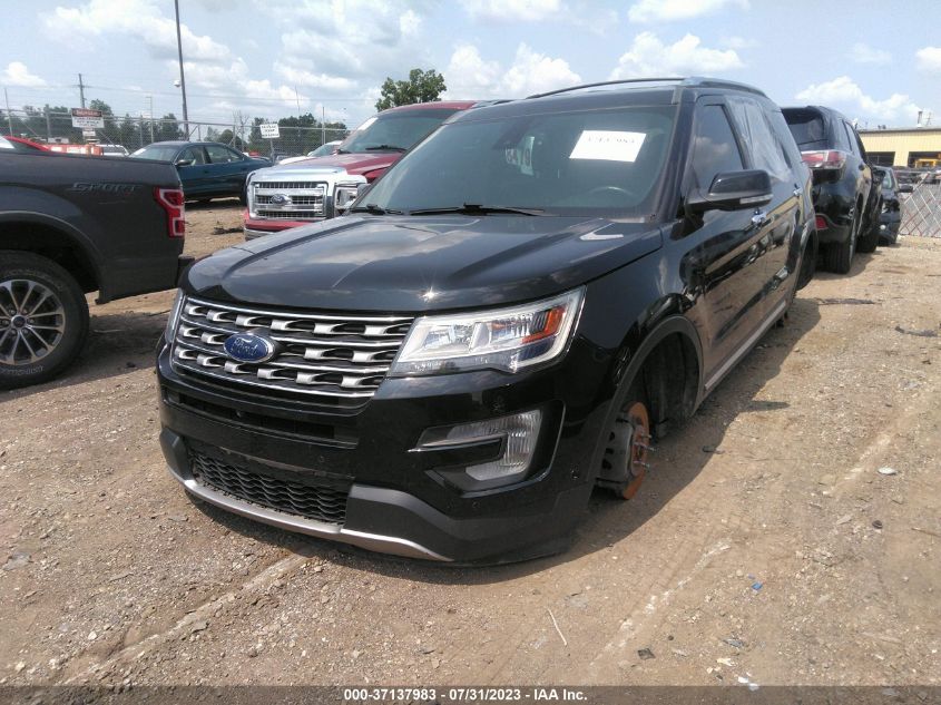 1FM5K7F81HGC94142 2017 Ford Explorer Limited