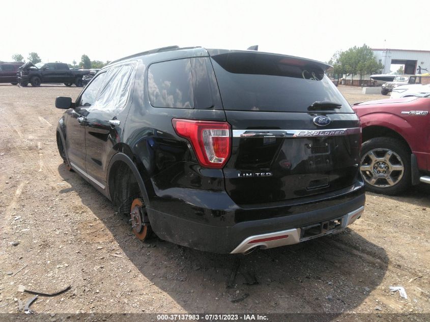 2017 Ford Explorer Limited VIN: 1FM5K7F81HGC94142 Lot: 37137983