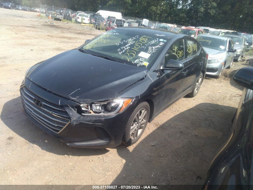 5NPD84LF7JH251104 2018 Hyundai Elantra Sel