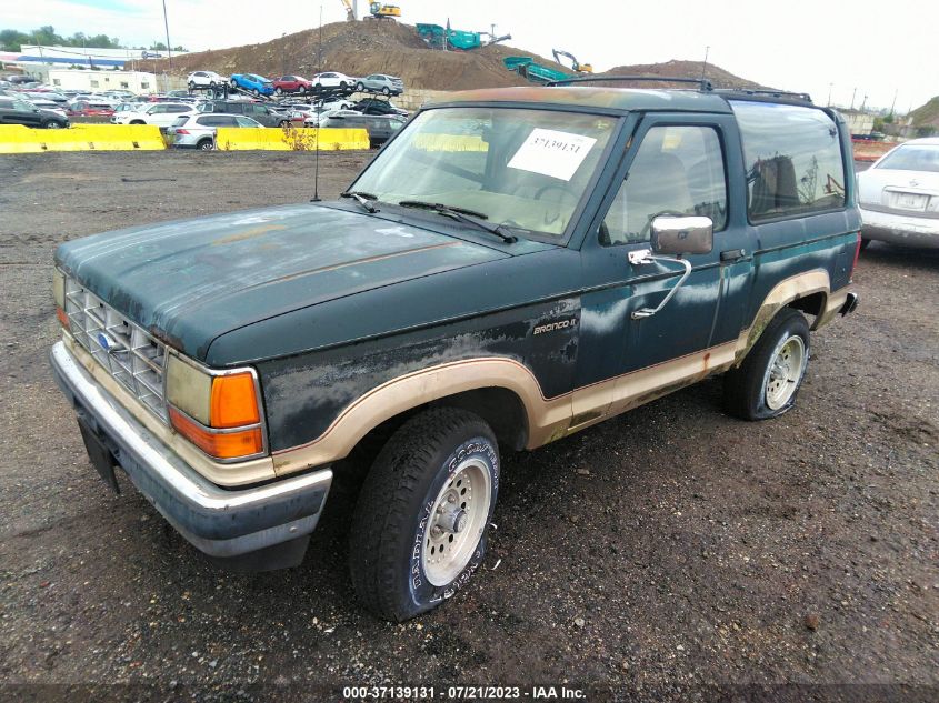 1989 Ford Bronco Ii VIN: 1FMCU14TXKUA71936 Lot: 37139131