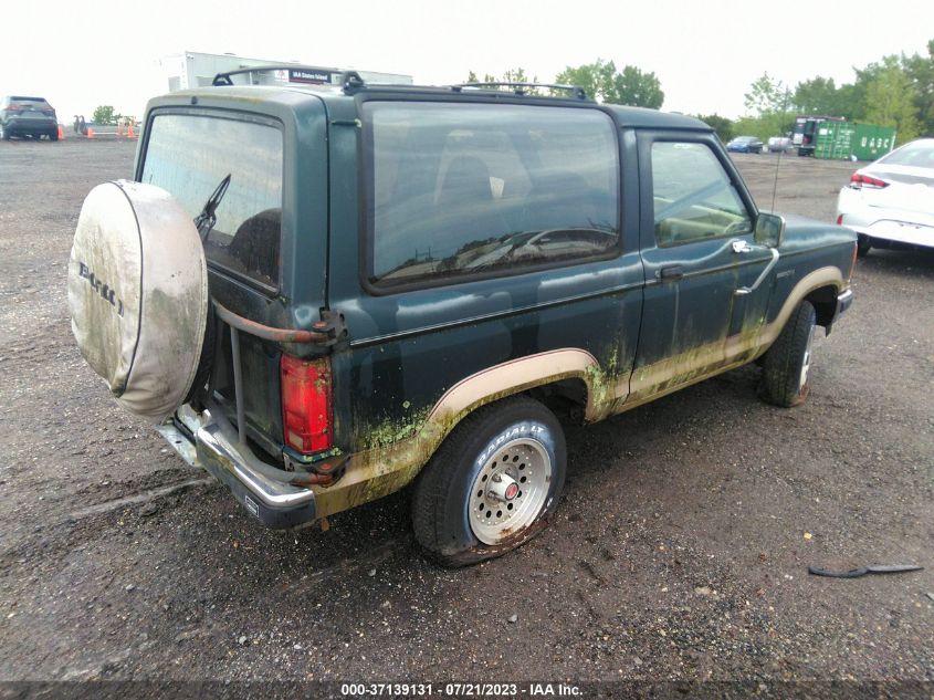 1989 Ford Bronco Ii VIN: 1FMCU14TXKUA71936 Lot: 37139131