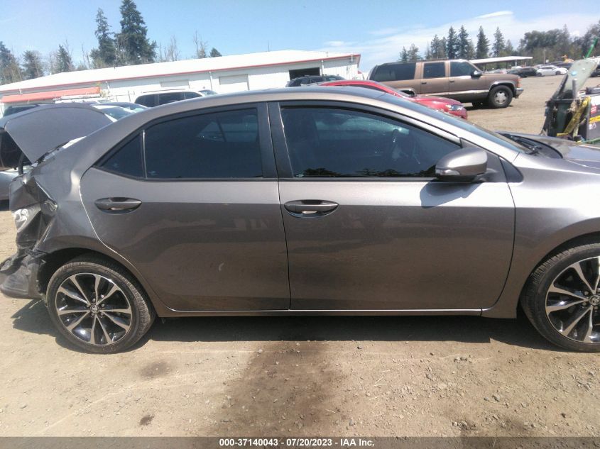 2017 Toyota Corolla Se VIN: 2T1BURHE3HC813738 Lot: 37140043