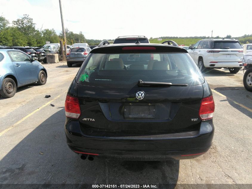 2013 Volkswagen Jetta Sportwagen 2.0L Tdi VIN: 3VWPL7AJ5DM634006 Lot: 37142151