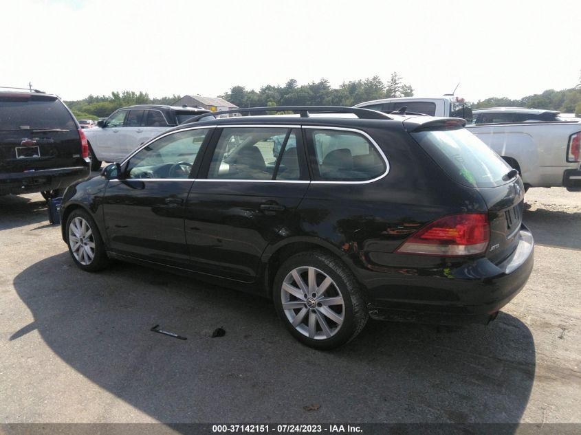 3VWPL7AJ5DM634006 2013 Volkswagen Jetta Sportwagen 2.0L Tdi