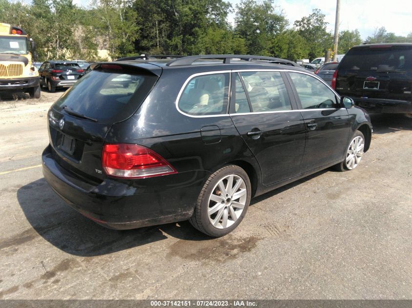 2013 Volkswagen Jetta Sportwagen 2.0L Tdi VIN: 3VWPL7AJ5DM634006 Lot: 37142151