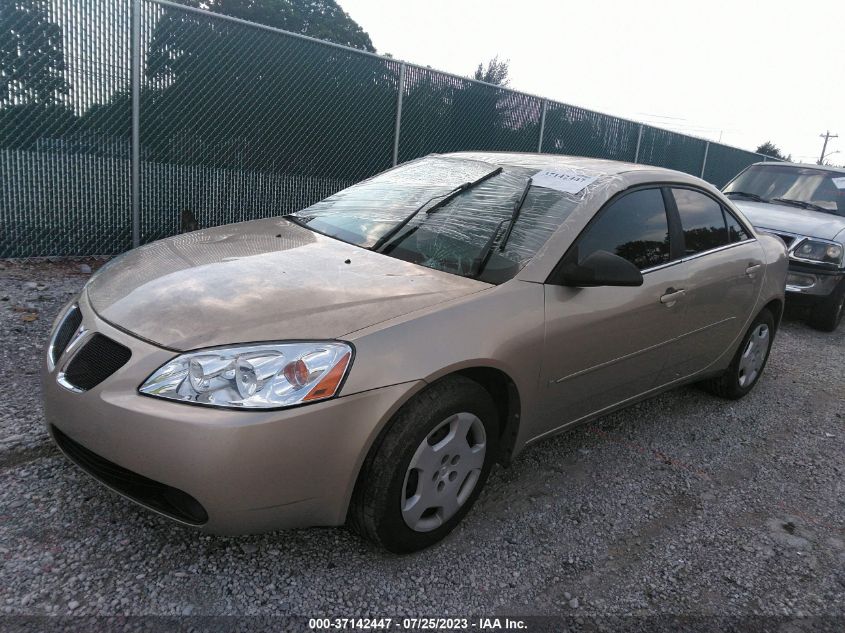 2007 Pontiac G6 Value Leader VIN: 1G2ZF58B074258180 Lot: 37142447