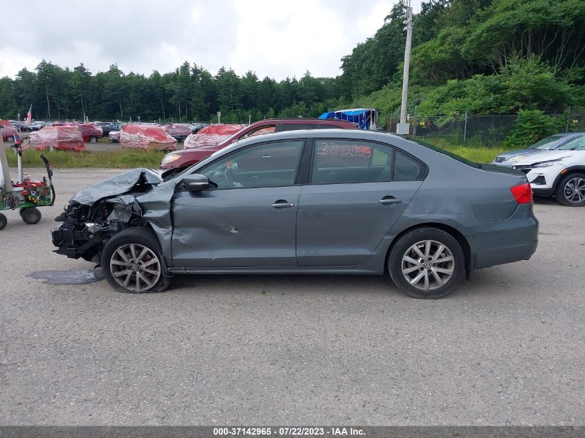 2012 Volkswagen Jetta 2.5L Se VIN: 3VWDP7AJ7CM408734 Lot: 38616090