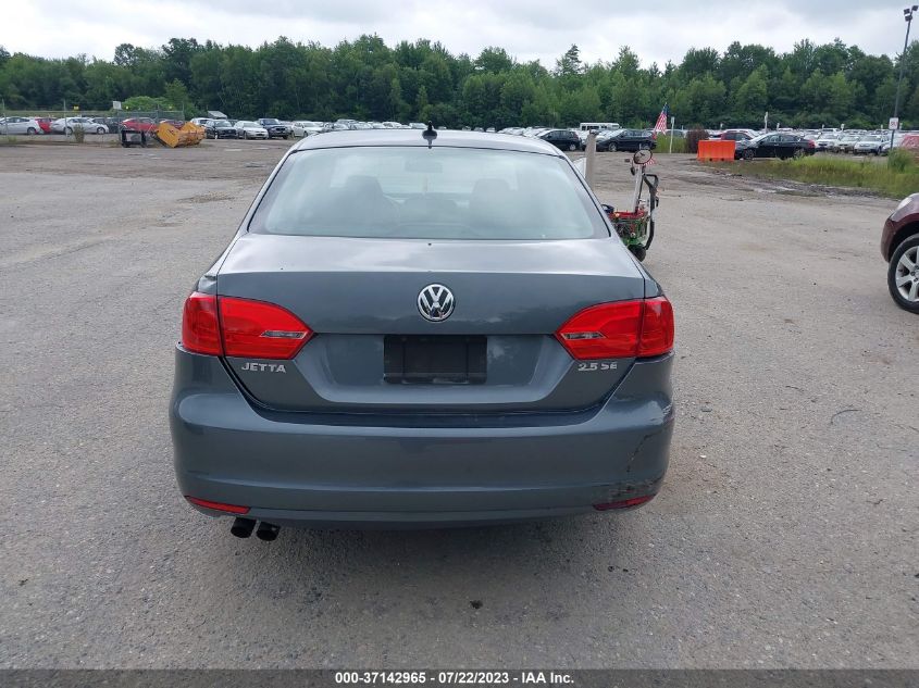 2012 Volkswagen Jetta 2.5L Se VIN: 3VWDP7AJ7CM408734 Lot: 38616090