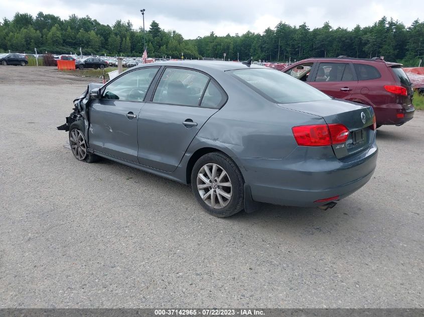 3VWDP7AJ7CM408734 2012 Volkswagen Jetta 2.5L Se