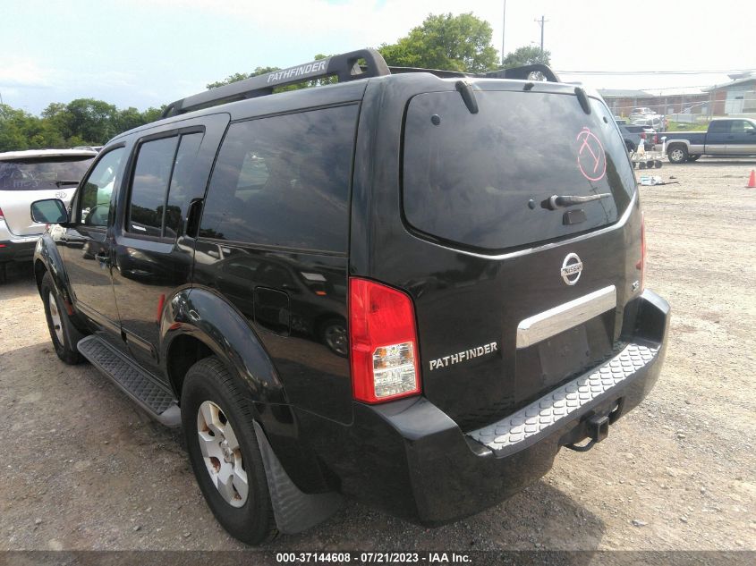 2005 Nissan Pathfinder Se VIN: 5N1AR18U85C731042 Lot: 37144608