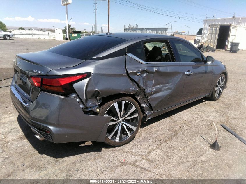 2020 Nissan Altima Platinum Fwd VIN: 1N4BL4FV6LC169295 Lot: 37145531