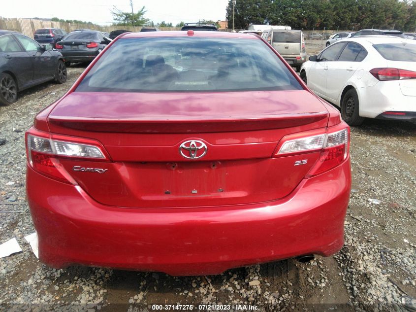 2012 Toyota Camry Se VIN: 4T1BF1FK5CU561132 Lot: 37147275