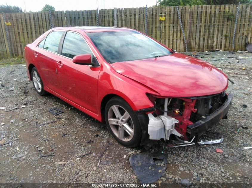 2012 Toyota Camry Se VIN: 4T1BF1FK5CU561132 Lot: 37147275