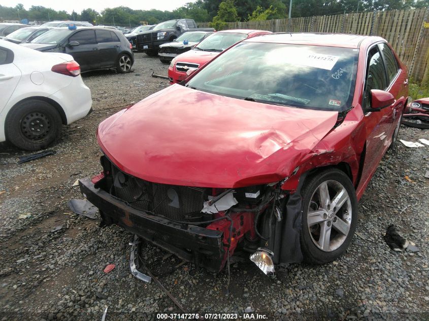 2012 Toyota Camry Se VIN: 4T1BF1FK5CU561132 Lot: 37147275