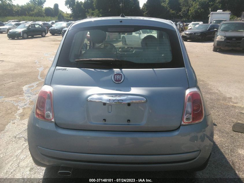 2015 Fiat 500 Pop VIN: 3C3CFFAR6FT508341 Lot: 37148101