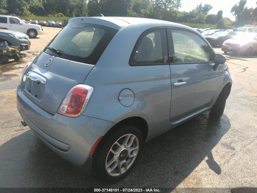 2015 Fiat 500 Pop VIN: 3C3CFFAR6FT508341 Lot: 37148101