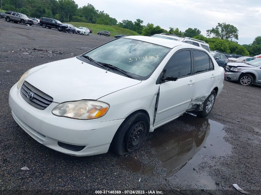 2004 Toyota Corolla Ce/Le VIN: JTDBR32E442030380 Lot: 37148369