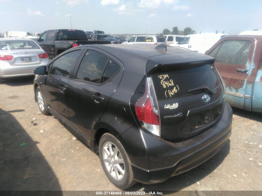 2017 Toyota Prius C One VIN: JTDKDTB38H1597636 Lot: 37148468