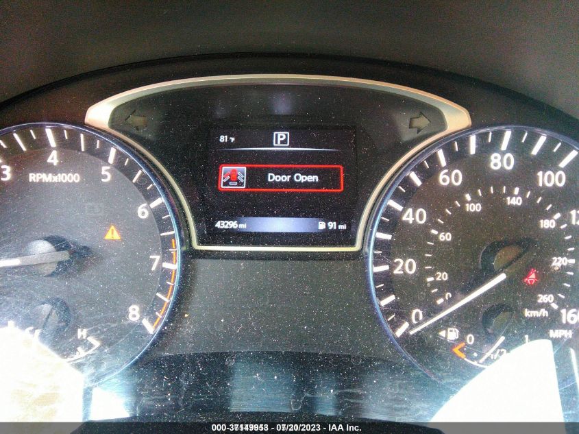 2017 Nissan Altima 2.5 Sr VIN: 1N4AL3AP2HN307778 Lot: 37149953