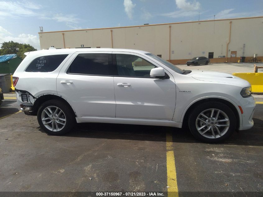 2022 Dodge Durango R/T Rwd VIN: 1C4SDHCTXNC231432 Lot: 37150967