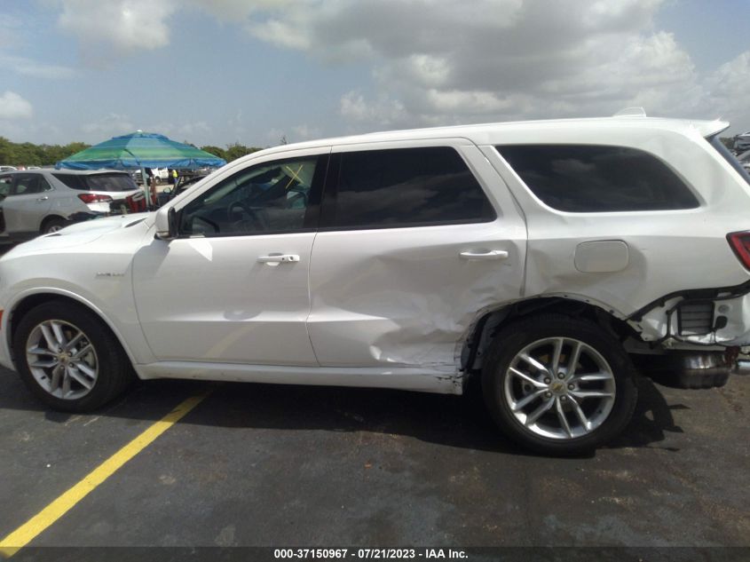 2022 Dodge Durango R/T Rwd VIN: 1C4SDHCTXNC231432 Lot: 37150967