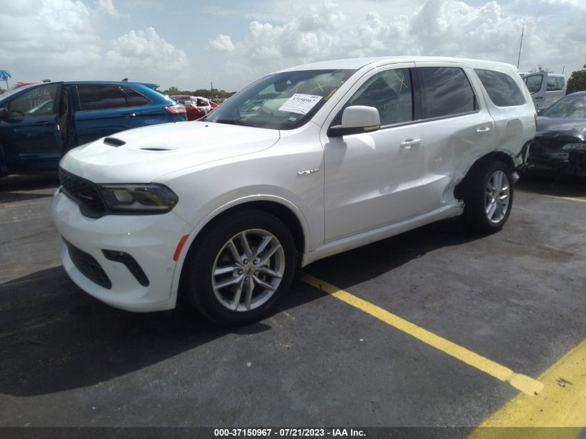 2022 Dodge Durango R/T Rwd VIN: 1C4SDHCTXNC231432 Lot: 37150967