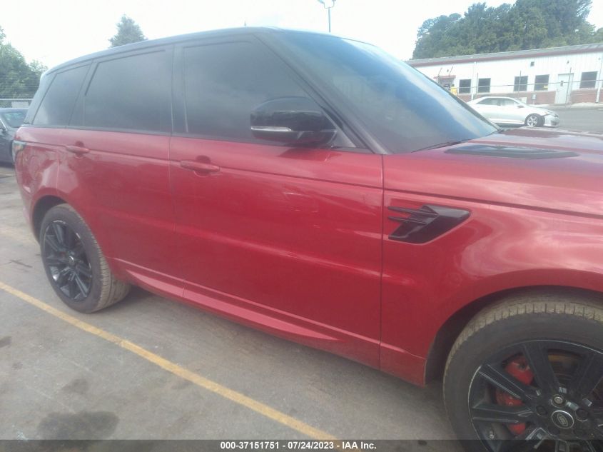 2019 Land Rover Range Rover Sport Supercharged Dynamic VIN: SALWR2RE4KA073355 Lot: 37151751