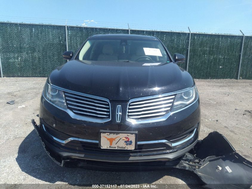 2016 Lincoln Mkx Reserve VIN: 2LMPJ8LP7GBL41598 Lot: 37152117