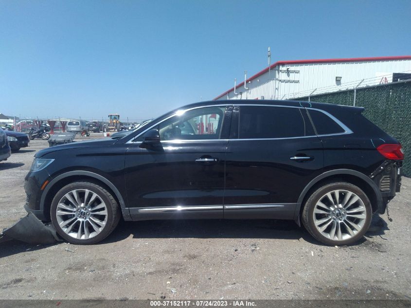 2016 Lincoln Mkx Reserve VIN: 2LMPJ8LP7GBL41598 Lot: 37152117