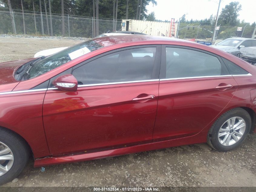 2014 Hyundai Sonata Gls VIN: 5NPEB4AC0EH946867 Lot: 37152534