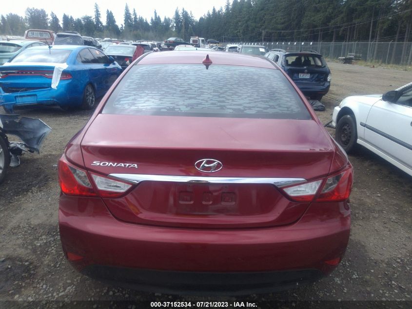 2014 Hyundai Sonata Gls VIN: 5NPEB4AC0EH946867 Lot: 37152534