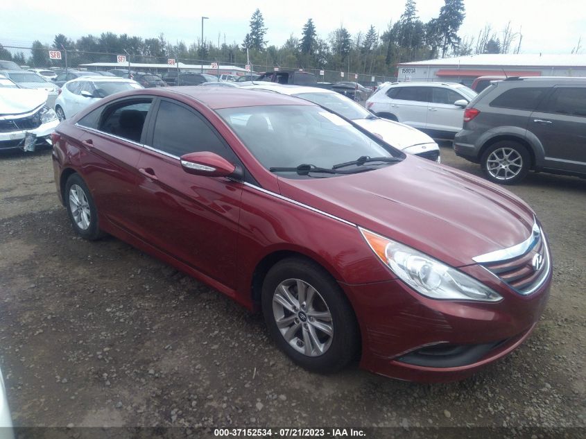 2014 Hyundai Sonata Gls VIN: 5NPEB4AC0EH946867 Lot: 37152534