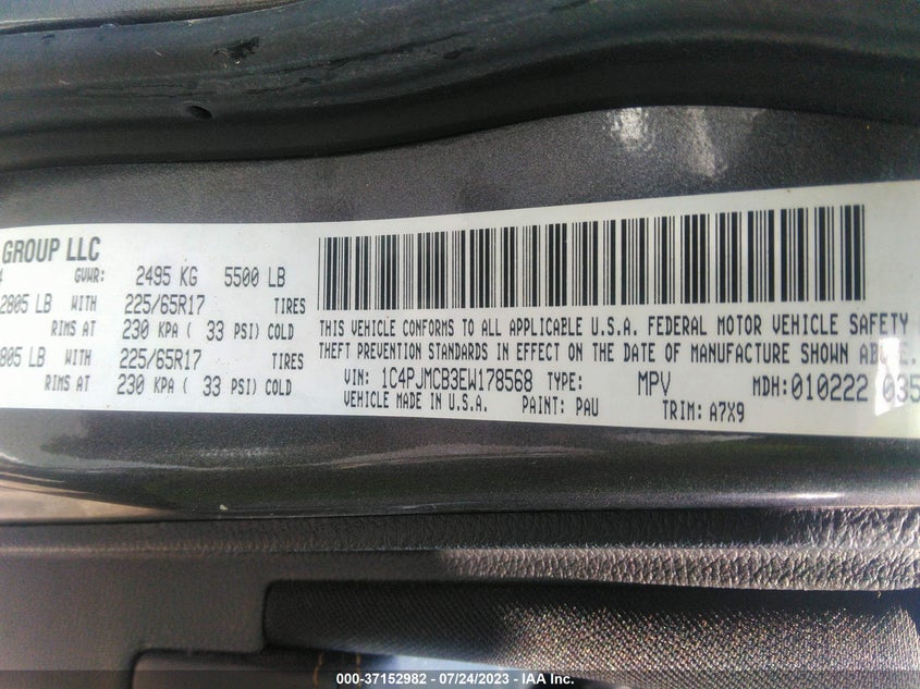 Jeep Cherokee 2014 -auction- 8