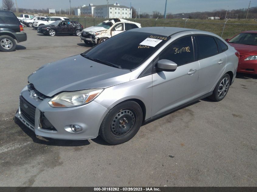 2012 Ford Focus Se VIN: 1FAHP3F23CL161248 Lot: 37153262