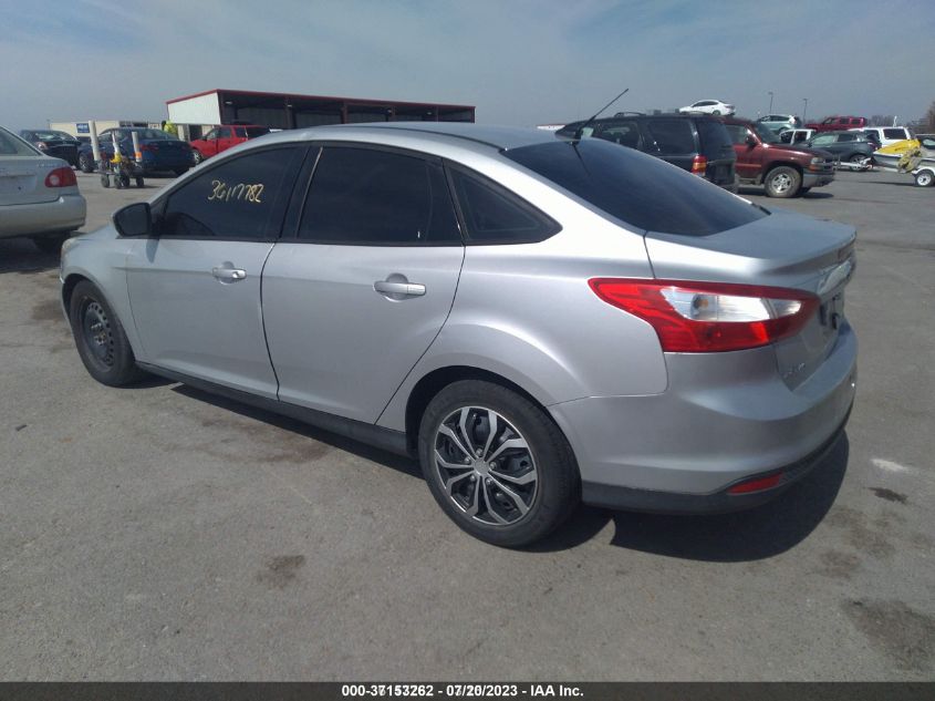 2012 Ford Focus Se VIN: 1FAHP3F23CL161248 Lot: 37153262