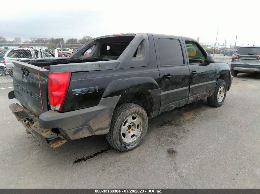 2004 Chevrolet Avalanche 1500 VIN: 3GNEC12T14G139198 Lot: 37153304