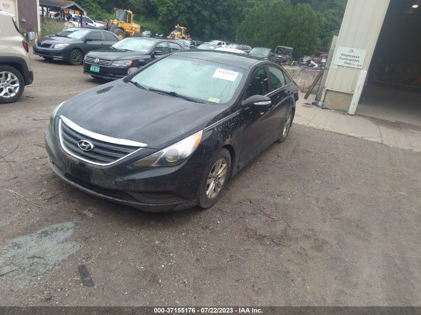 2014 Hyundai Sonata Gls VIN: 5NPEB4AC4EH946385 Lot: 37155176