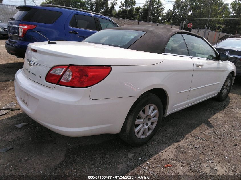 2008 Chrysler Sebring Lx VIN: 1C3LC45K58N280183 Lot: 37155477