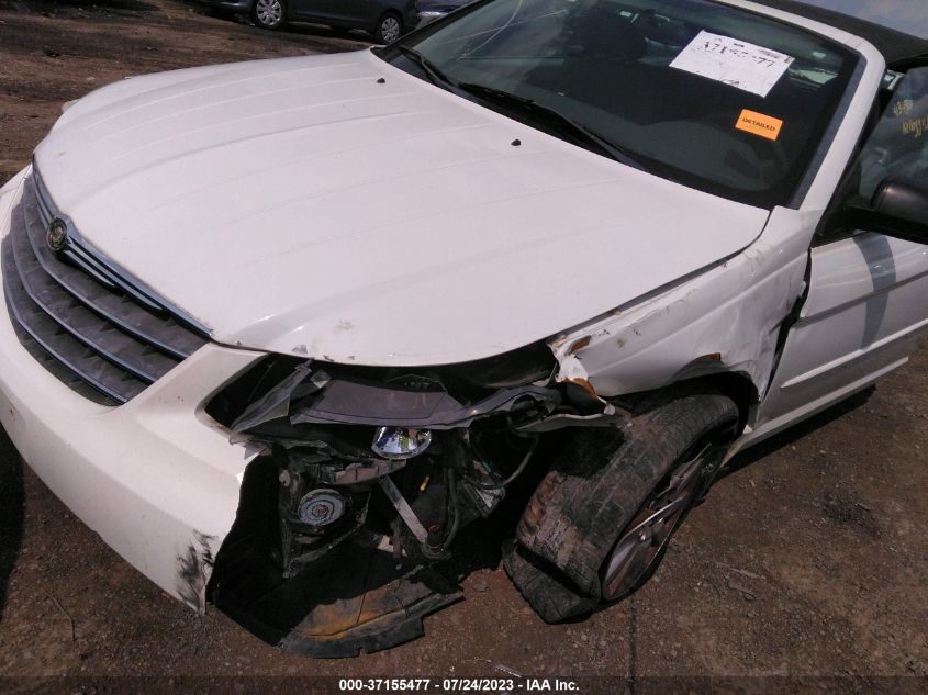 2008 Chrysler Sebring Lx VIN: 1C3LC45K58N280183 Lot: 37155477