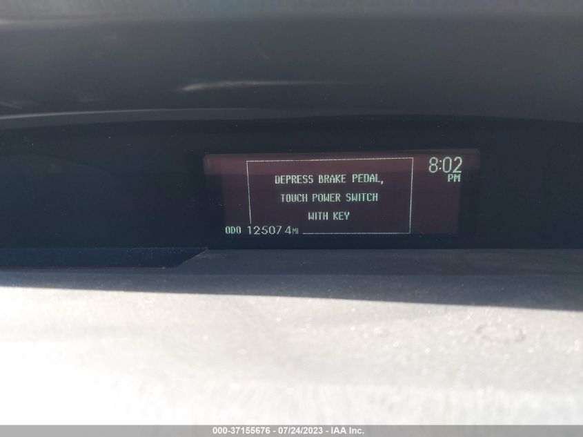 2013 Toyota Prius Two VIN: JTDKN3DU7D1717360 Lot: 37155676